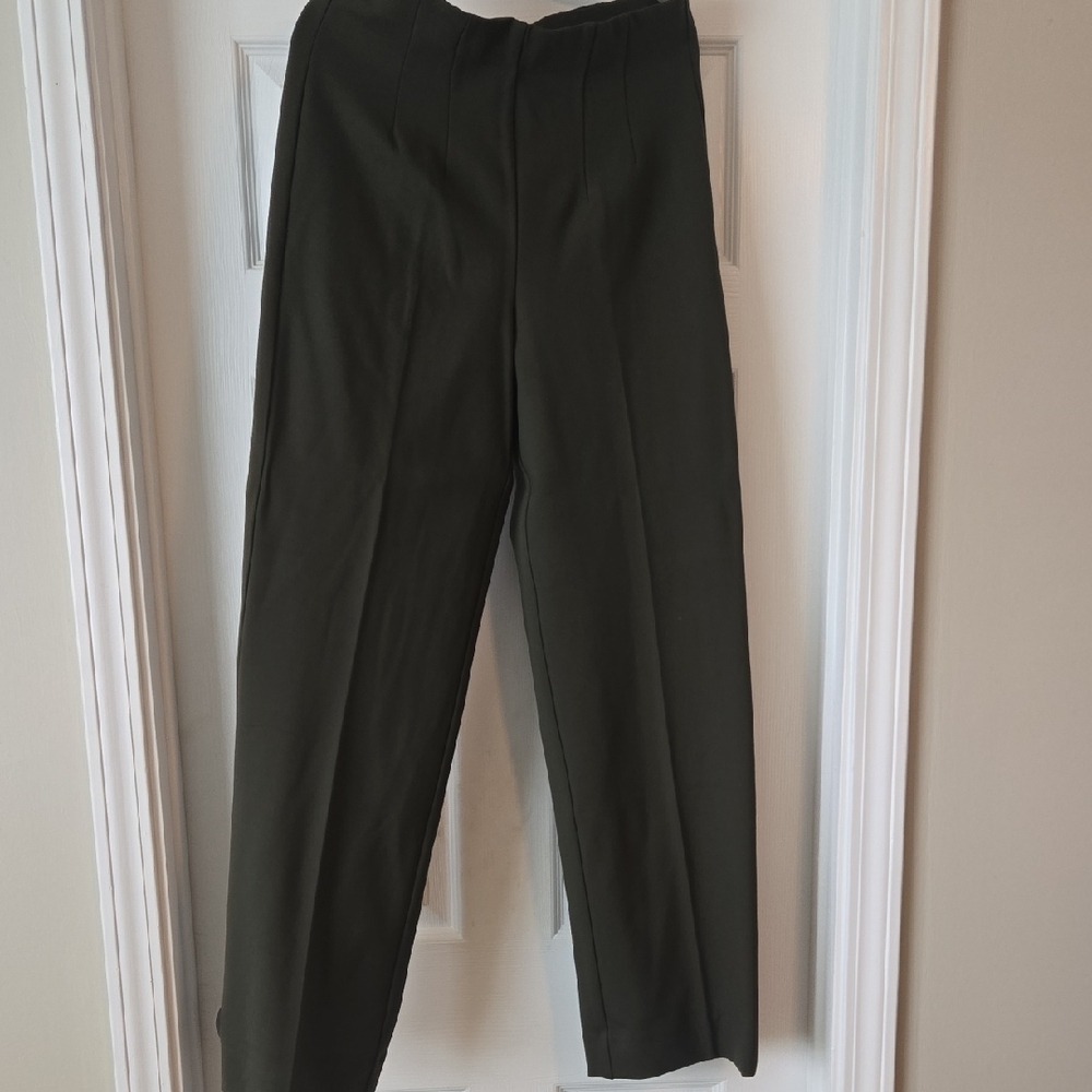 Banana Republic Olive Green Women's Straight Dress Pants